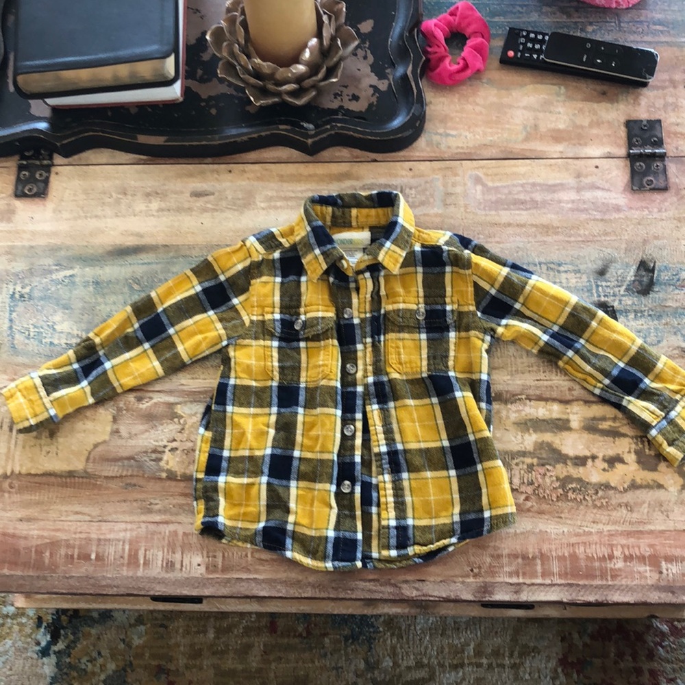 Boy flannel shirt
